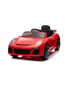 GENERICO 33010 COCHE INFANTIL A BATERIA CON CONTROL REMOTO PORSCHE RUF CTR3 ROJO