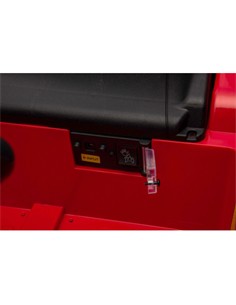 GENERICO 33010 COCHE INFANTIL A BATERIA CON CONTROL REMOTO PORSCHE RUF CTR3 ROJO 2
