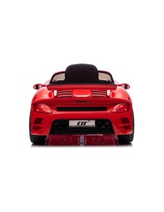 GENERICO 33010 COCHE INFANTIL A BATERIA CON CONTROL REMOTO PORSCHE RUF CTR3 ROJO 4