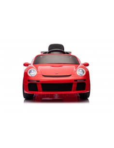 GENERICO 33010 COCHE INFANTIL A BATERIA CON CONTROL REMOTO PORSCHE RUF CTR3 ROJO 7