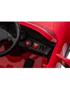 GENERICO 33010 COCHE INFANTIL A BATERIA CON CONTROL REMOTO PORSCHE RUF CTR3 ROJO 8