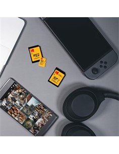 KODAK Tarjeta Memoria Micro SDXC 256Gb Con Adaptador UHS-I V30 A1 4K Ultra HD
