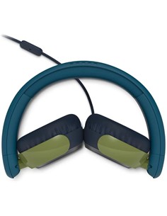 PHILIPS Aurcular Casco Con Cable Jack 3.5/ Tipo C TAK2000 Para Niños <85Db Azul Verde