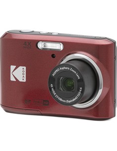 KODAK Camara de Foto Digital PIXPRO FZ45 Roja 4X Zoom,16MP,27mm Gran Angular