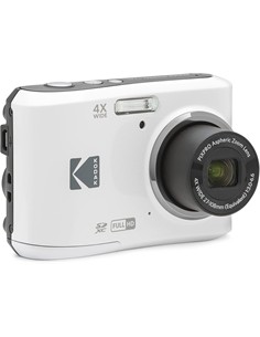KODAK Camara de Foto Digital PIXPRO FZ45 Blanca 4X Zoom,16MP,27mm Gran Angular