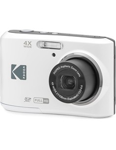 KODAK Camara de Foto Digital PIXPRO FZ45 Blanca 4X Zoom,16MP,27mm Gran Angular