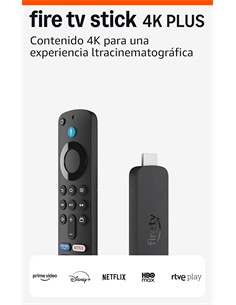 AMAZON Adaptador Hdmi Fire TV Stick 4K PLUS 8GB  Wifi-6 Con Mando