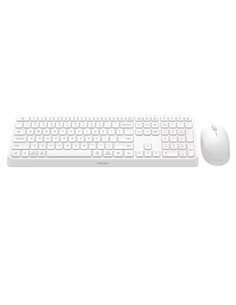 PHILIPS Teclado + Raton Inalambrico Bluetooth Compacto  SPT6407 Blanco