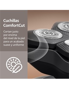 PHILIPS Afeitadora Para la Cabeza Head Pro HS5980/15 Serie 5000 Recargable Cabezal Flexible 360º