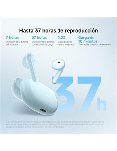 XIAOMI Auricular Redmi Buds 8 Active Negro