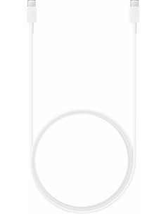 SAMSUNG Cable Datos Tipo-C M/M 1.8Mtrs 3A Blanco EP-DX310