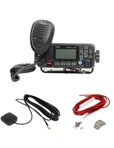 ICOM Emisora Movil Banda Marina VHF Con GPS IC-M330 GE