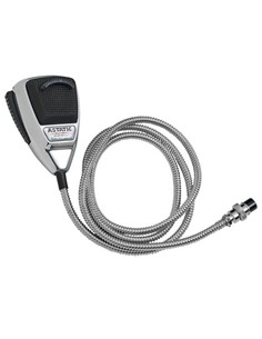 ASTATIC Microfono de CB Dinamico 4 Pin 636L-C Chrome Edition