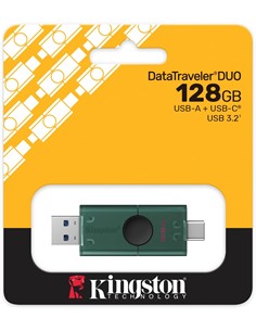 KINGSTON Pendrive 128Gb Usb A/Tipo C Data Traveler Duo