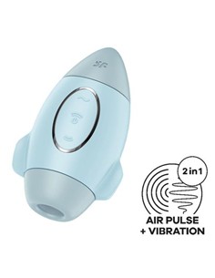 SATISFYER 4061504060071 SUCCIONADOR Y VIBRADOR MISSION CONTROL AZUL