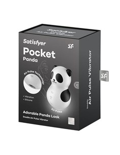 SATISFYER 4061504065878 SUCCIONADOR CLITORIS CON VIBRACION POCKET PANDA 2