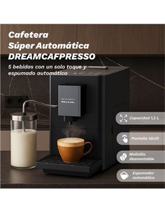 GRUNKEL DREAMCAFPRESSO CAFETERA SUPERAUTOMATICA 3