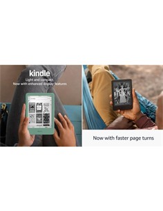 KINDLE Libro Electronico 11Gen Verde Matcha  6", Wifi,16GB,Tactil,Con Luz Integrada, USB C