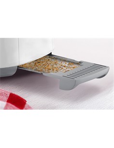 SYTECH Tostadora de Pan Electrica SY-TS50 Ranural XXL Funcion Descongelacion 900W