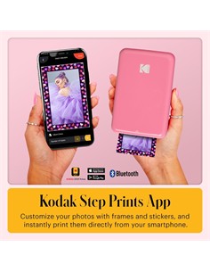 KODA Impresora Fotografia Instantanea STEP Rosa