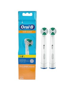 BRAUN ORAL-B Repuesto Cepillo Pack de 2 EASY CLEAN