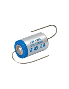 NIMO Pila Litio PLI132 3.6V, 1200mAh, ER14250 con Chapa