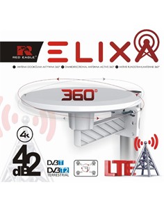 RED EAGLE Antena Omnidireccional 42db Exterior 4K