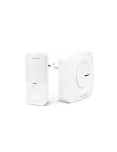 GARZA Timbre Inalambrico Tactil 200Mtrs Funciona Sin Pilas el Transmisor Blanco 401323G