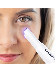 INNOVAGOODS Masajeador de Ojos Con Fototerapia Termoterapia y Vibracion Recargable