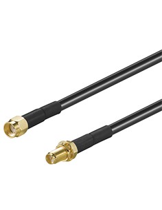 NIMO Cable Conexion SMA M/H 5Mtrs Negro WIR1273