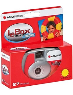 AGFAPHOTO Camara Desechable LeBox Solo Para Exterior 27 Fotos