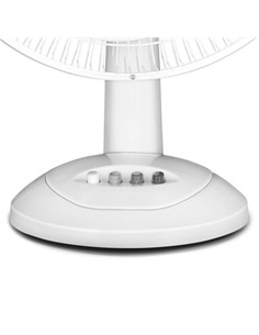 MUVIP Ventilador de Sobremesa Solar 12" MV0655 3 Velocidades 15W,Bateria integrada