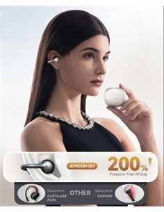 JOYROOM Auricular Bluetooth Conduccion De Aire Openfree OE3 Negro Cancelacion de Ruido