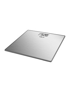 MUVIP Bascula Digital De Baño Luxury Hasta 180Kgs MV0254 Acero inoxidable, Antihuella