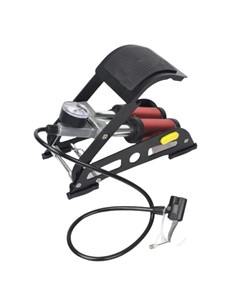 MADER Inflador Bomba de Pie Con Manometro 130PSI Peso 1.9Kg 63641