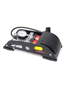 MADER Inflador Bomba de Pie Con Manometro 130PSI Peso 1.9Kg 63641