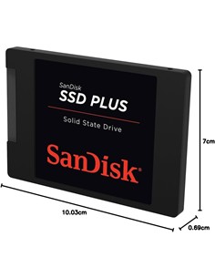 SANDISK Disco Duro Solido SSD PLUS 1TB Interno 2.5" Sata 545MB/s SDSSDA-1TOO-G28