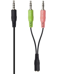 TRUST Auricular de Casco Con Microfono Para PC  Con Cable Jack 3.5mm 1.8Mtrs Negro 24659-02