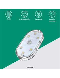 Luz LED RGB con batería 1