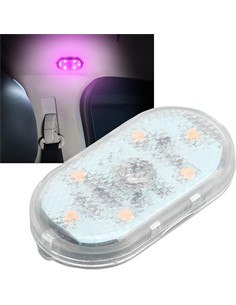 Luz LED RGB con batería 4