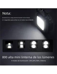 Mini linterna LED COB  6