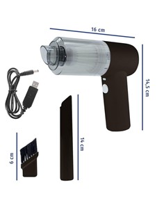 Aspiradora portátil 3en1 recargable 4