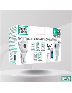 Proyector de astronauta con altavoz