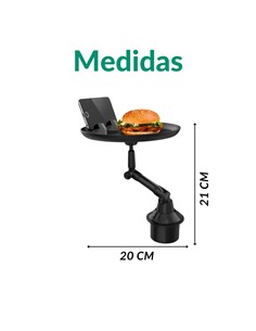 Bandeja giratoria para coche 5