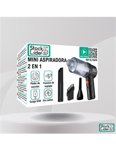 Mini aspiradora 2 en 1