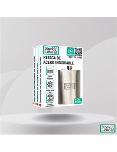 Petaca de acero inoxidable 210ml