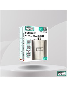 Petaca de acero inoxidable 260ml