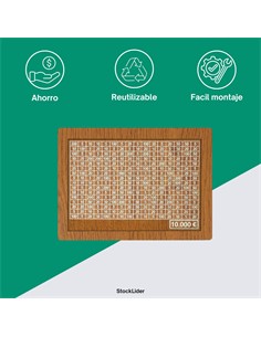 Hucha de madera personalizable 1