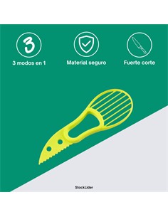 Cortador de aguacate 3 en 1 1