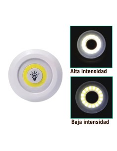 Set 3 lámparas LED COB + mando 2